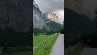 Lauterbrunnen valley heaven on earth #lauterbrunnenswitzerland