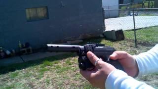 Airsoft Gun Pistol Crosman C11 Tactical shooting test