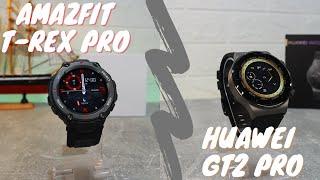 Amazfit T Rex Pro VS Huawei GT2 Pro which one is better and why?