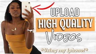 How to upload Clear/HIGH QUALITY Videos?! 5 Tips *Secret Settings* 