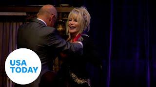 Carnegie Medal of Philanthropy awarded to Dolly Parton in New York | USA TODAY