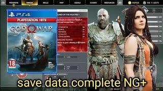 [PS4] God of War 2018 save data complete New Game+ & Starter for PS4 Hen