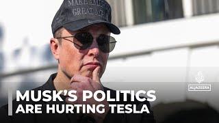 Tesla faces backlash as musk's government role alienates customers