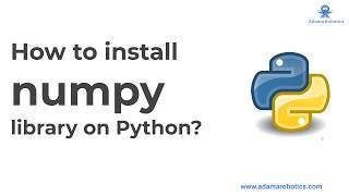 How to install Numpy library on Python Windows? (In just 1 min)