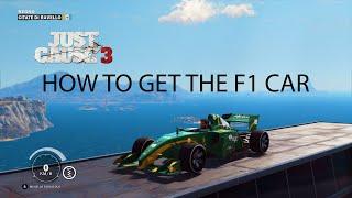 Just Cause 3 - Where to Find The F1 Car (MUGELLO FARINA DUO) How To