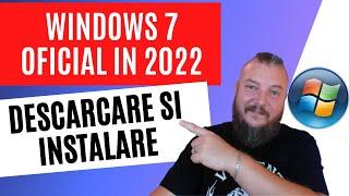 WINDOWS 7 IN 2022 VARIANTA OFICIALA | Descarcare si Instalare | TUTORIAL COMPLET