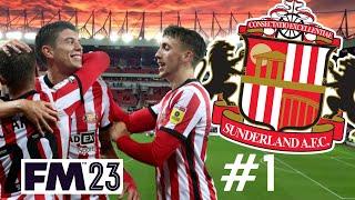 Sunderland Til I Die Ep 1 #FM23 | Football Manager 23 | Lets Play