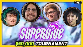 4 ex-LoL PROS compete in a $50,000 SUPERVIVE Tournament (Day 2)