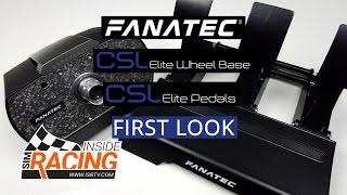 Fanatec CSL Elite Wheel Base and Pedals First Look