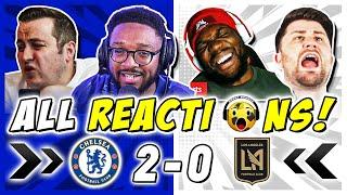 CHELSEA + RIVAL & HATERS FAN REACTIONS TO CHELSEA 2-0 LAFC | FIFA CLUB WORLD CUP FANS REACTION
