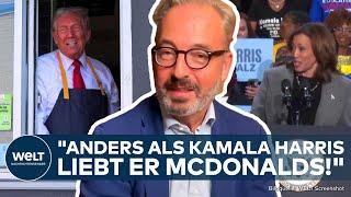 US-WAHLKAMPF: Fleischhauer über Trumps PR-Stunt bei McDonalds! "Er ist ganz bei sich selbst!"