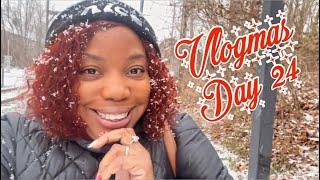 VLOGMAS 2024 | MORE SNOW | DOLLAR TREE HAUL | BATH & BODY WORKS HAUL | ELF ON THE SHELF