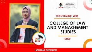 COLLEGE OF LAW AND MANAGEMENT STUDIES | 18 SEPTEMBER 2024 | SESSION 1