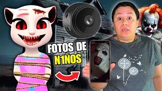 ENCONTRAMOS UNA CAMARA EN CASA DE TALKING ANGELA Y LO QUE VIMOS NOS DEJO ATERRORIZADOS