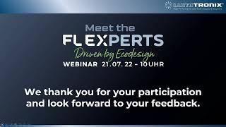 Webinar: Meet the FlexPerts: Driven by Ecodesign 21.07.2022