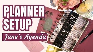 Jane's Agenda September Junior Discbound Planner | Step-by-Step Setup | New Metal Discs and Wrap!