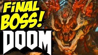 DOOM 4: ENDING FINAL BOSS - SPIDER MASTERMIND / DOOM 2016 ENDING