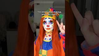 Colorful Clown Makeup 