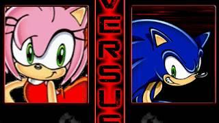 M.U.G.E.N: Amy Rose Vs Sonic