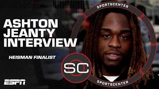 Ashton Jeanty reacts to being named a HEISMAN TROPHY FINALIST: Amazing opportunity!  | SportsCenter