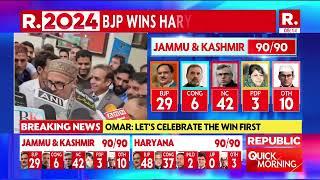 Jammu Kashmir Election Results: Grateful For People's Mandate, says, Omar Abdullah