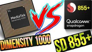 Mediatek Dimensity 1000 Vs Snapdragon 855+ | SD 855+ BETTER? | Snapdragon 855+ Vs MTK Dimensity 1000