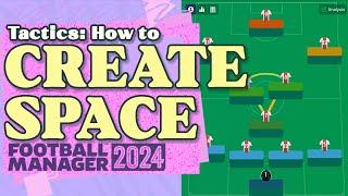 How To Create Space in a 433 Formation (FM24 Tactics)