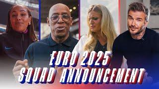 Your Official Lionesses Squad Announcement Video For #WEURO2025!