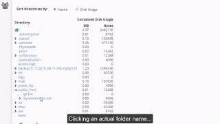 How to check how much disk space you're using in cPanel