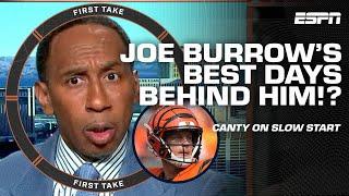 WHAT ARE YOU TALKING ABOUT!?  Stephen A. GOES OFF on Chris Canty's Joe Burrow take | First Take