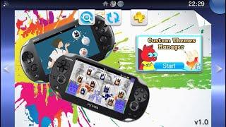 Install Custom Themes On Modded PS Vita (Through PC INSTEAD OF USING BANDWIDTH)