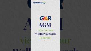 Hear what AGM of GMR has to say about our wellness@work initiative! #gmrgroup #Environics