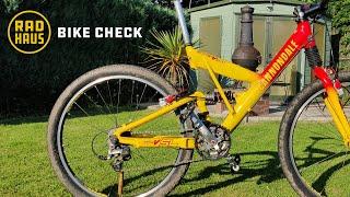 Bike Check  - 1999 Cannondale Super V 800 - Retro Mountain biking