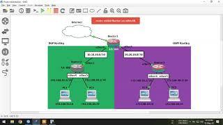 Route redistribution configuration on mikrotik