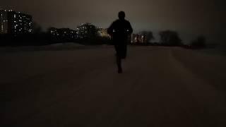 Вечерняя беговая прогулка/Evening run