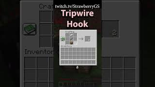 Tripwire Hook - Short Shorts by StrawberryGS - Minecraft Crafting Recipe #1.21