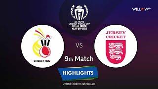 Highlights: 9th Match, Papua New Guinea vs Jersey| 9th Match - PNG vs JEY