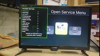 How To Open Service Mode On LCD TV and LED TV | How To Access Factory Reset Menu On LCD/LED TV