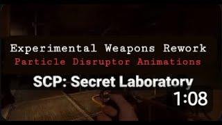 SCP:SL 14.0 | Experimental Weapons Rework | Particle Disruptor Animations