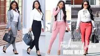 Work Wear Try on Haul | Affordable & Stylish for the Office Boss Lady Fashion Nova