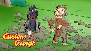 George Plays in the Mud  1 Hour of Curious George Adventures  Cartoons for Children