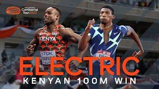 Omanyala beats Kerley with 9.85 in Nairobi | Continental Tour Gold 2022