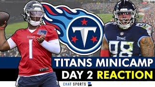 Tennessee Titans Mandatory Minicamp News Ft. Cam Ward, Jeffery Simmons & MORE