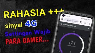 Settingan agar sinyal Selalu 4G dan Stabil 2024