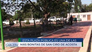 Entrega el gobierno de Luis Carlos Pereira, una hermosa plaza rehabilitada en El Pitahayo