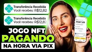 APLICATIVO DE JOGO NFT PAGANDO NA HORA VIA PIX SEM DEPÓSITO! Dinheiro extra pelo celular