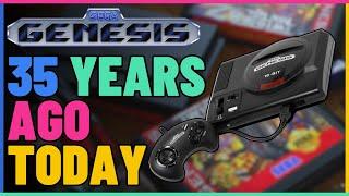 Sega Genesis Was Released On This Day 35 Years Ago In 1989.