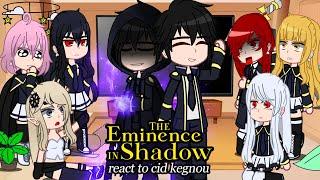 The Eminence in Shadow react to Cid Kagenou | GACHA REACT