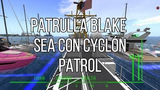 PATRULLA BLAKE SEA CON CYCLÓNE PATROL FROM AK ROMMIL MARINA SL 31 OCT 2023 HD1080 60