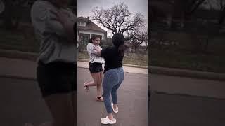 two girls fight  #shorts